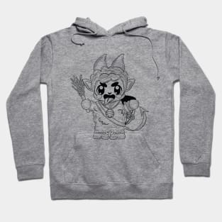 Krampus Alpine Folklore Kawaii Hoodie